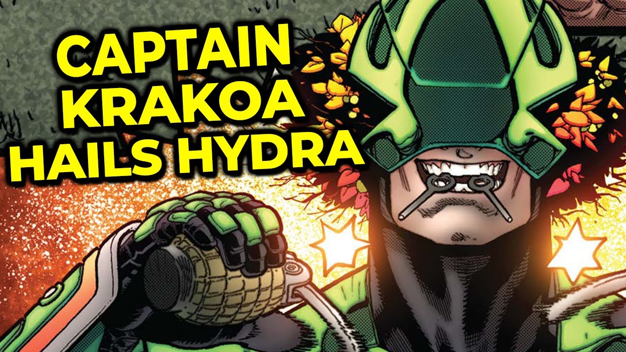 The CAPTAIN KRAKOA/HYDRA CAP Angle in Uncanny Avengers #2