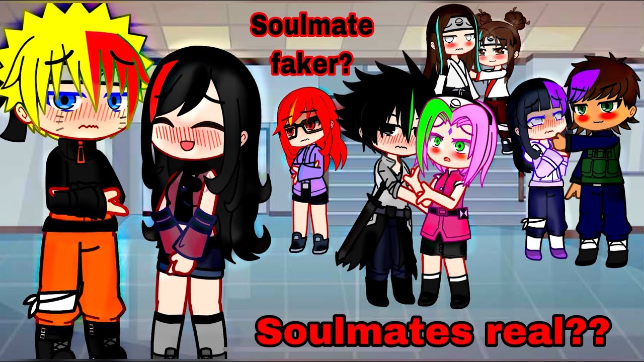 🌈Soulmate Faker? 🥺🔥 || Naruto old trend || Gacha Life