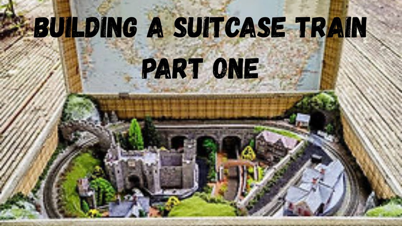 Building A Suitcase Train (Part One) - Z Scale Trains