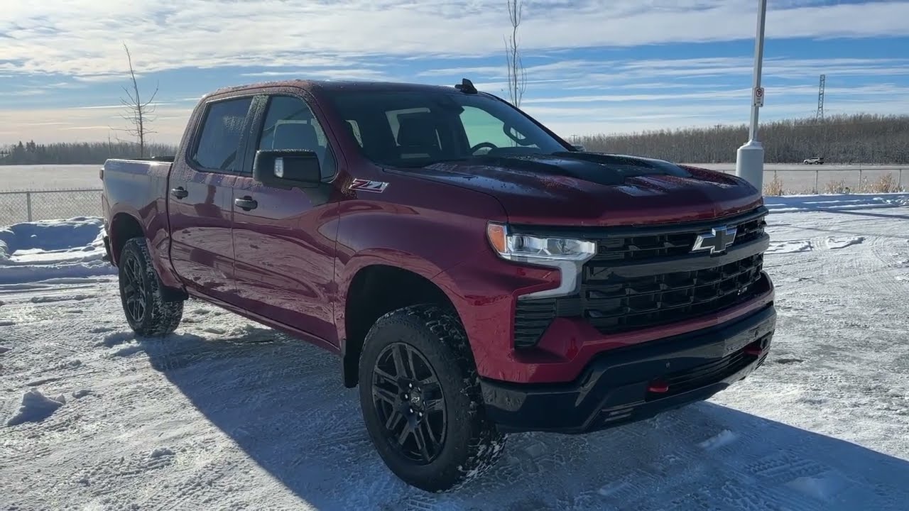 Red 2026 Chevrolet Silverado 1500 LT Trail Boss Calgary AB Wolfe Auto Group | Stock Number: CU153915