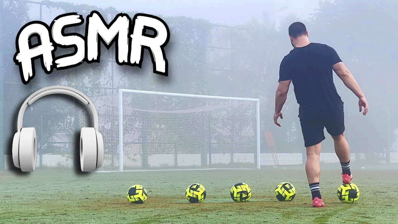 ASMR 🔊 FOGGY Football Training Session ⚽ #2