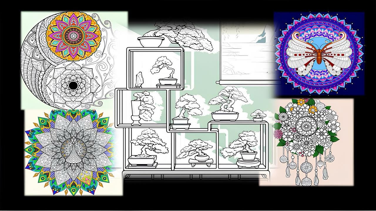Libélula, Pavão, Flores e um Lindo Bonsai!