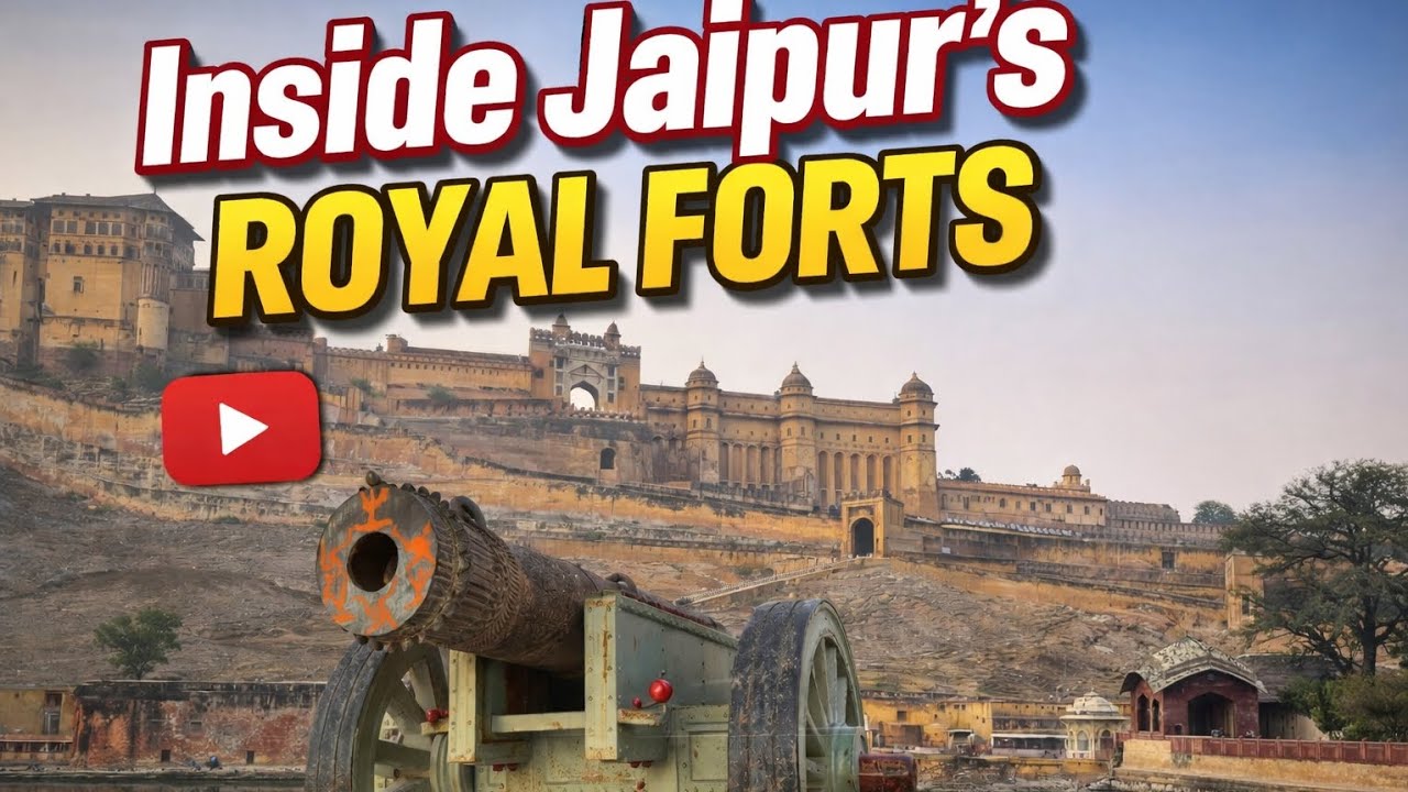 Inside Jaipur Royal Forts #jaigarhfortjaipur #amerpalace #jaipurcity #jaipurvlog 