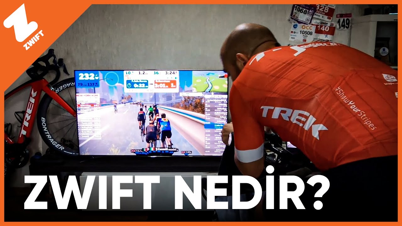 Zwift Nedir? Evde gerçekçi bisiklet antrenmanı