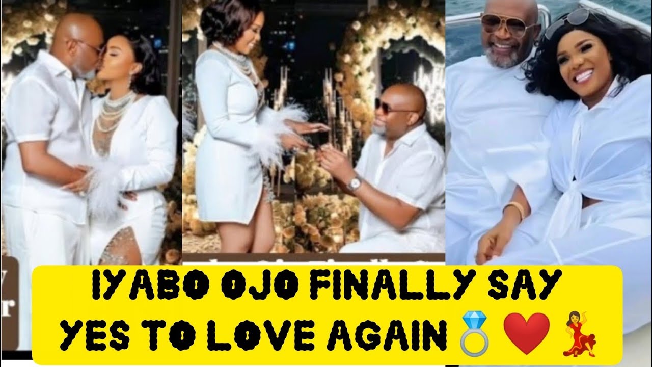 IYABO OJO FINALLY SAY YES TO LOVE AGAIN 💍❤️💃SHE SAY YES TO OGA PAULO💃