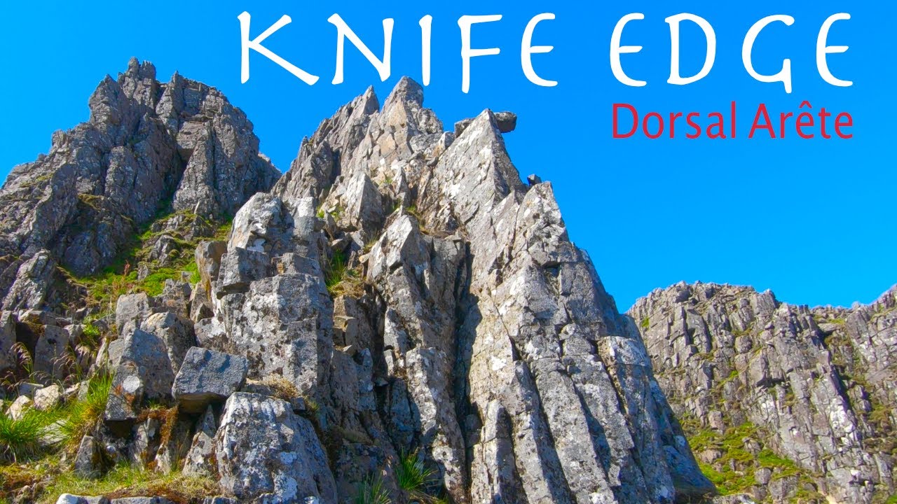 Climbing My First Knife Edge in Scotland's Mountains Glencoe - Dorsal Arete