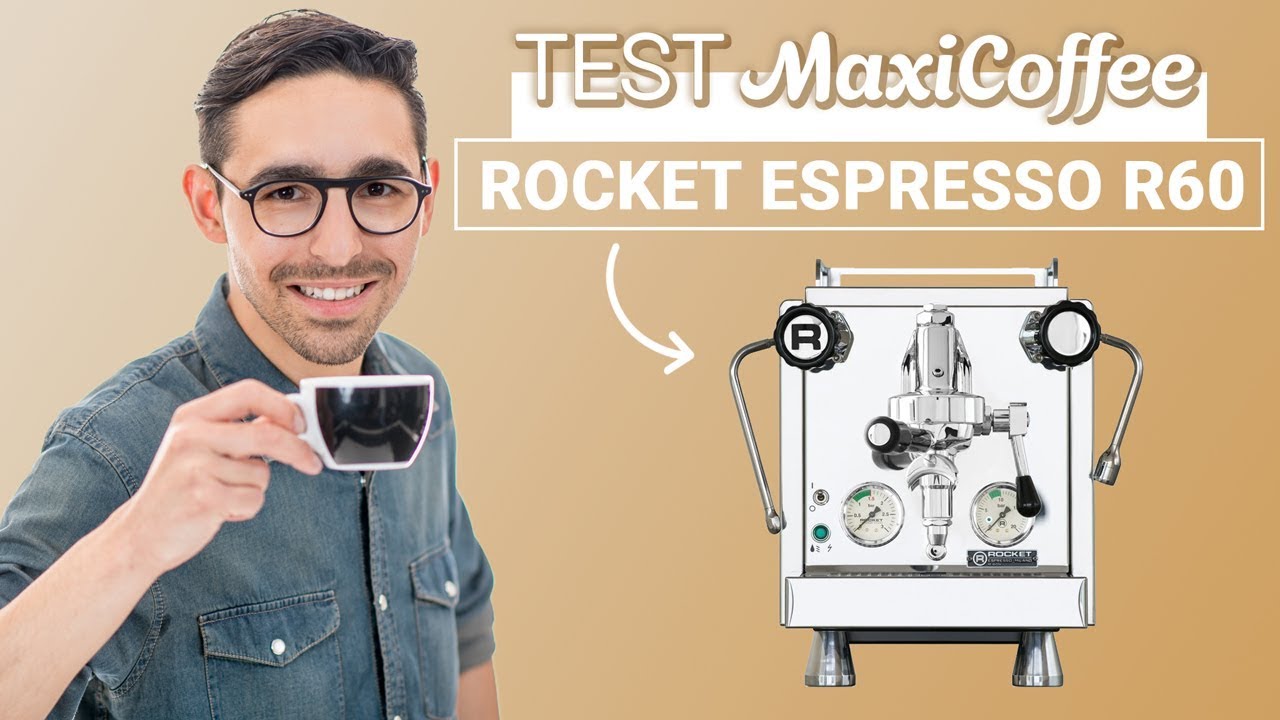 ROCKET R60v | Machine expresso Barista | Le Test MaxiCoffee