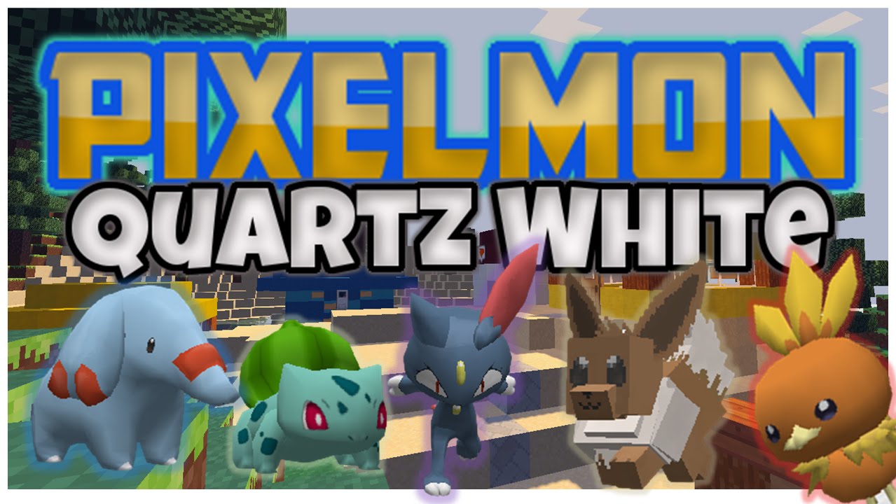 Pixelmon Quartz White Adventure Map ► First Update Video!