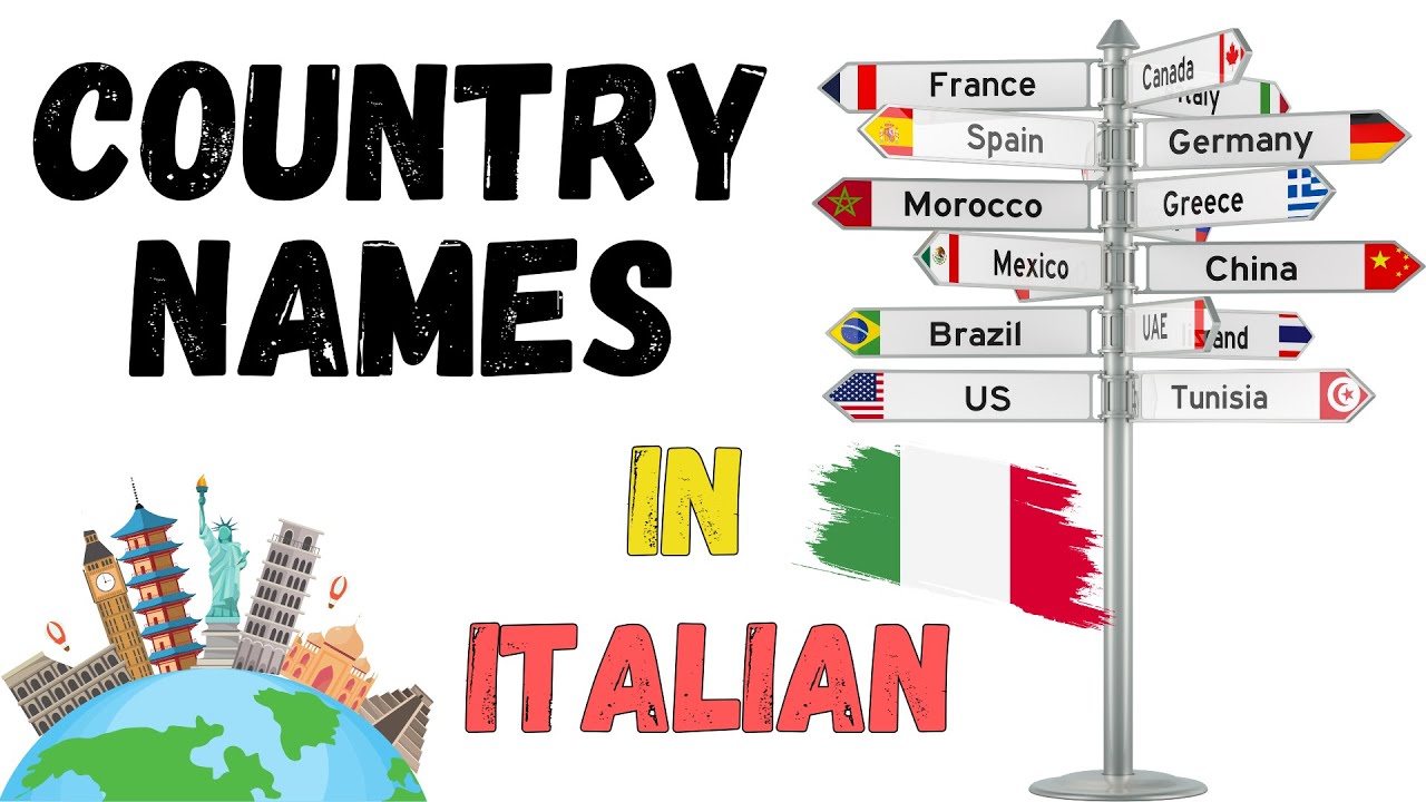Countries and Nationalities in Italian