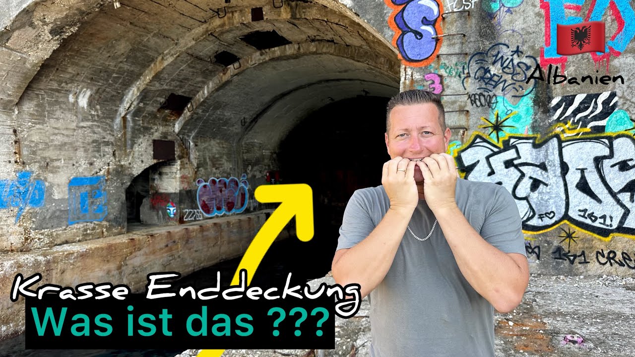 Beeindruckender U Boot Bunker | Albanien Tour #8