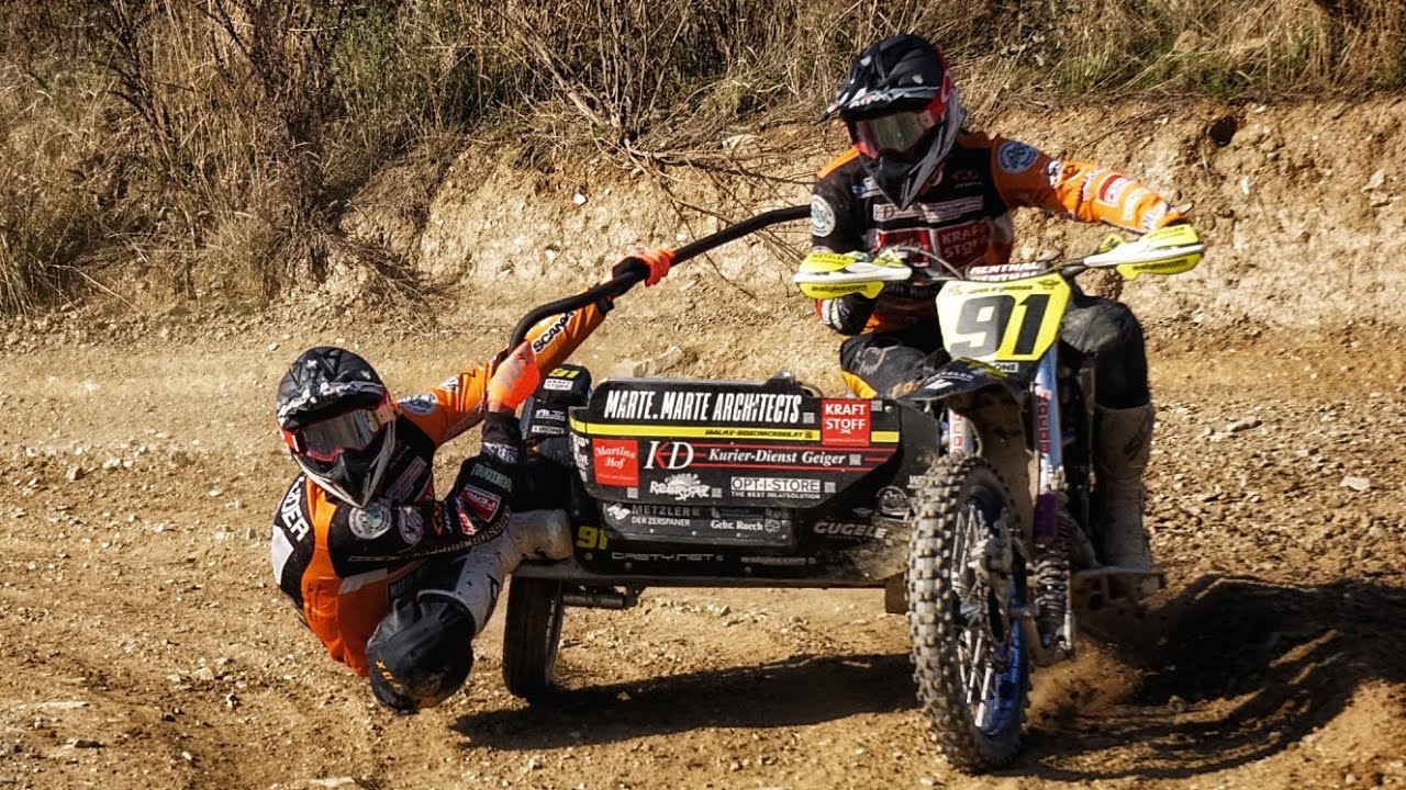 Motocross Seitenwagen DM Hennweiler 2022 Lauf 1
