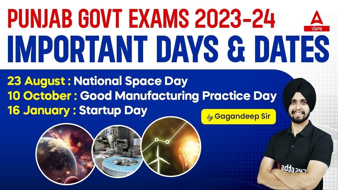 Important Days And Dates 2023 | Days And Dates Current Affairs By Gagan Sir