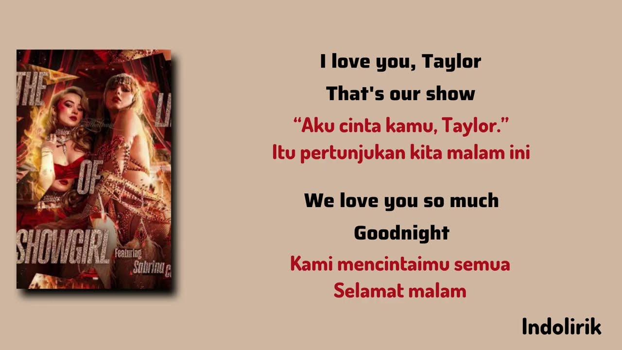 The Life of a Showgirl - Taylor Swift ft Sabrina Carpenter 