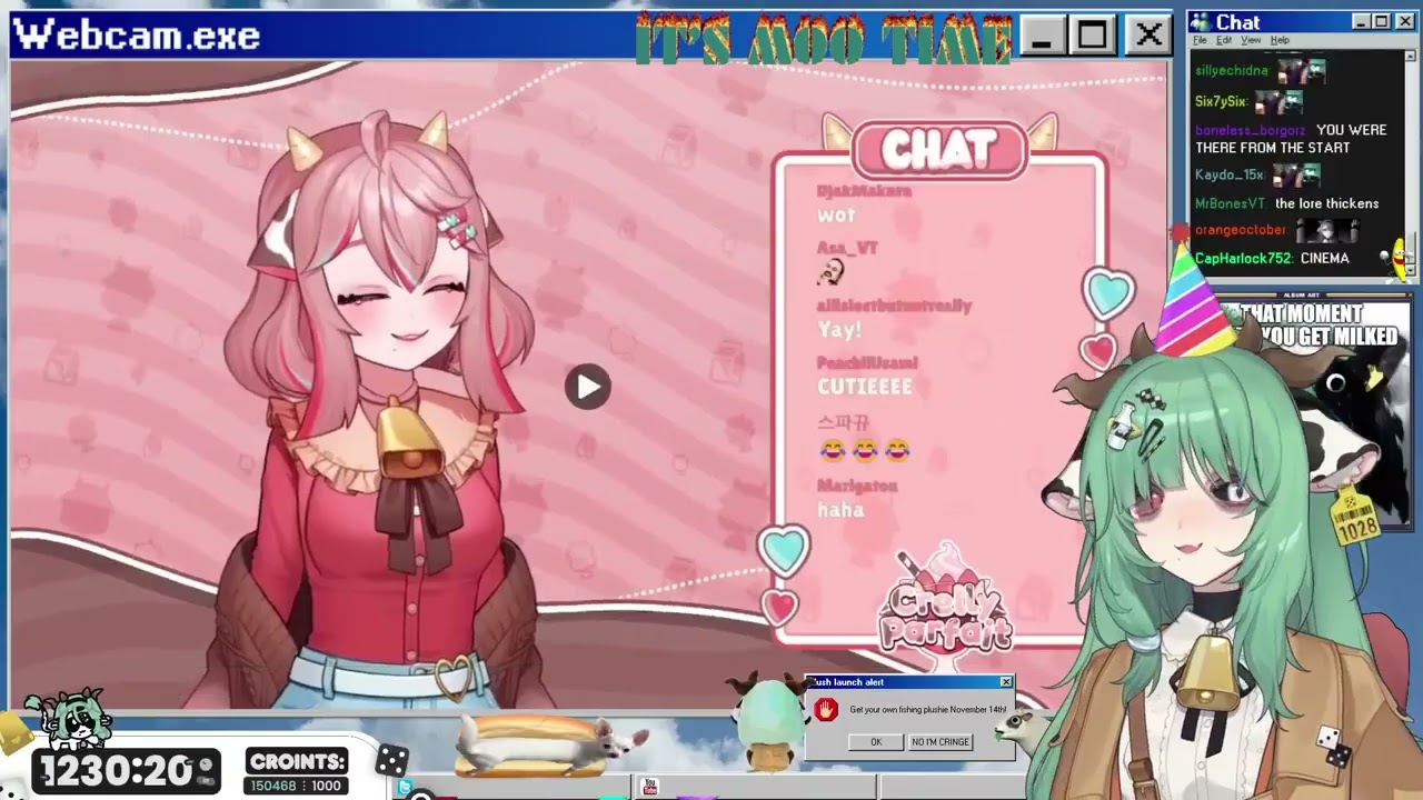 Crelly React To Her 1st Debut