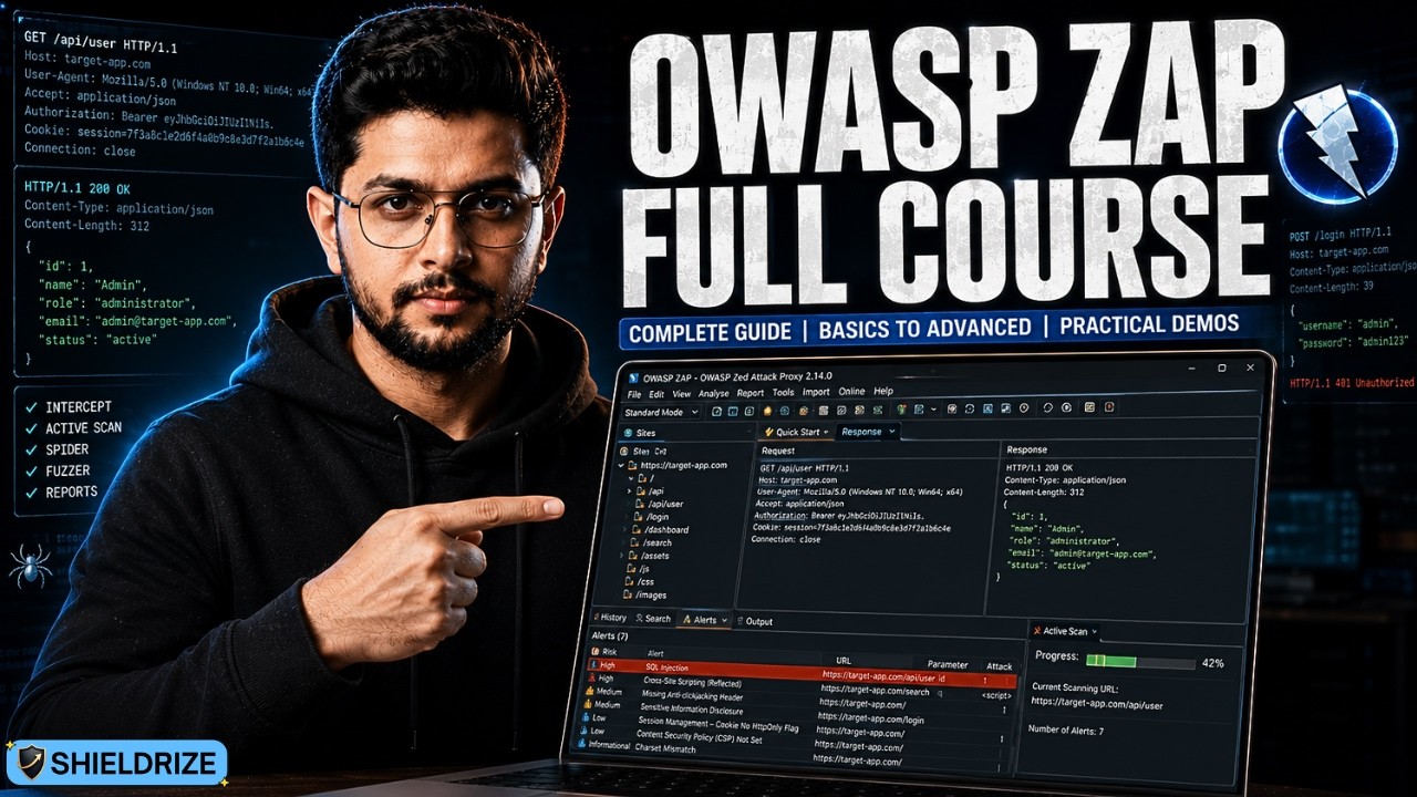 Master OWASP ZAP in 2026: Complete Practical Guide for Pentesters | Shieldrize