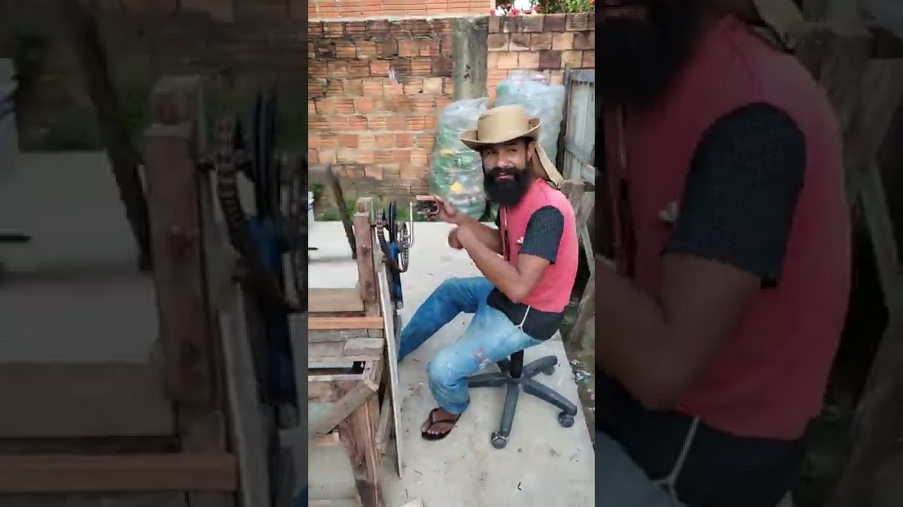 Barbudo e suas gambiarras 😃