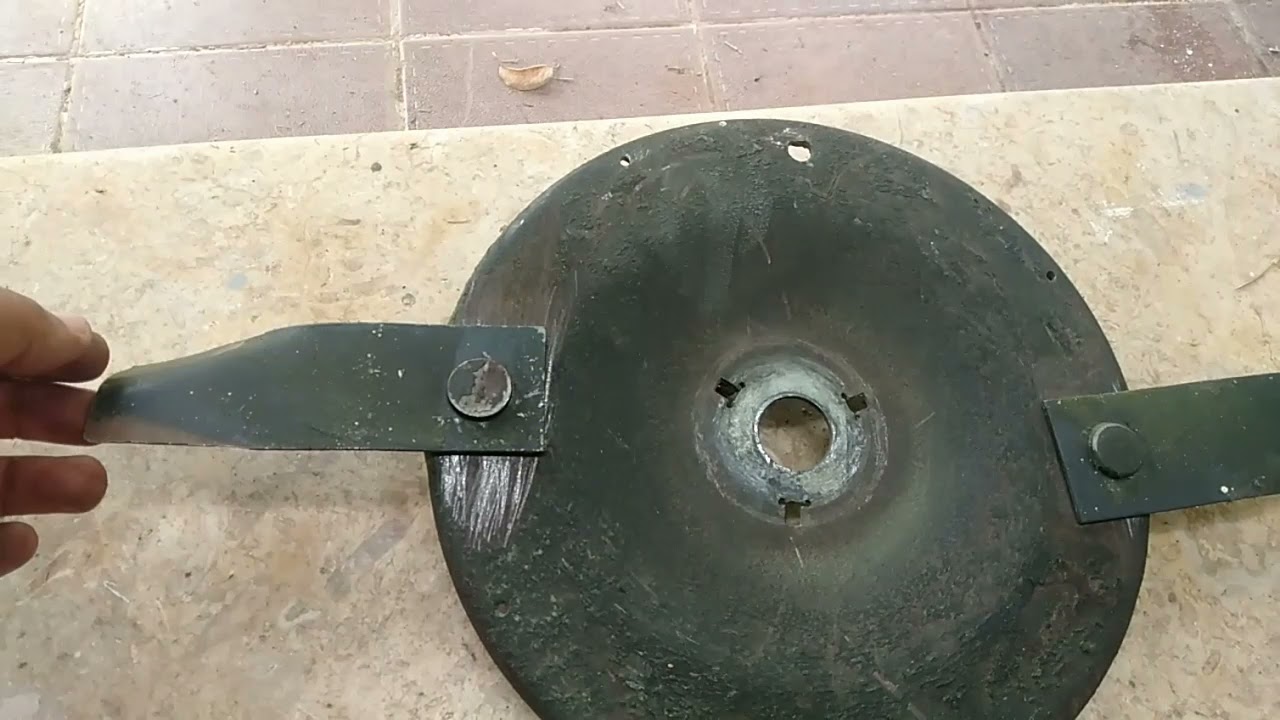 أيهما أفضل لماكينة قص النجيل سكينة قطعة ام قطعتين Which is better for a knife grass-cutting machine.