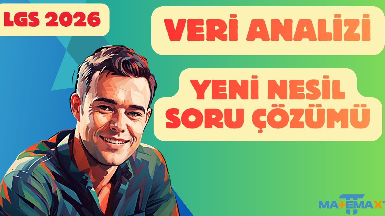 LGS 2026 | Veri Analizi Yeni Nesil Soru Çözümü #8sinifmatematik #lgs2026 #verianalizi