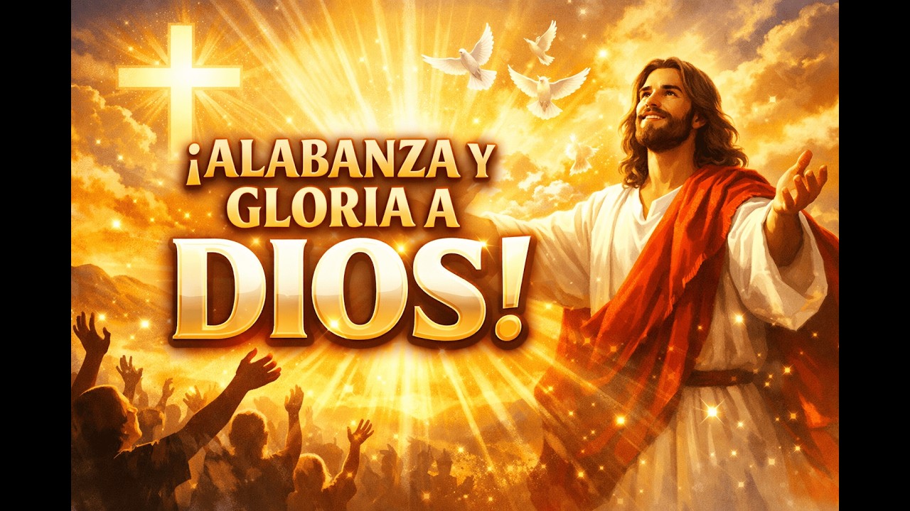 ¡ALABANZA Y GLORIA A DIOS! 🙌 Poderosa adoración para bendecir tu día