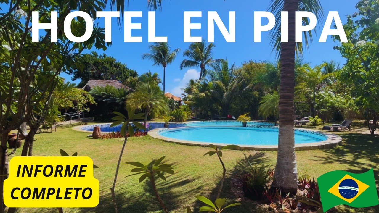 Dónde alojarse en Pipa, Morada dos Vento 🌴 ¿Vale la pena? Desayuno, pileta y alrededores