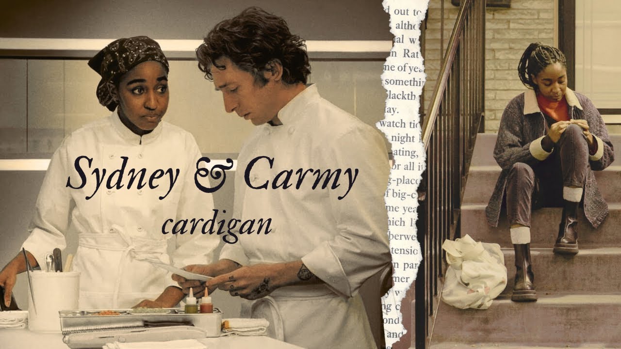Sydney & Carmy | The Bear | cardigan
