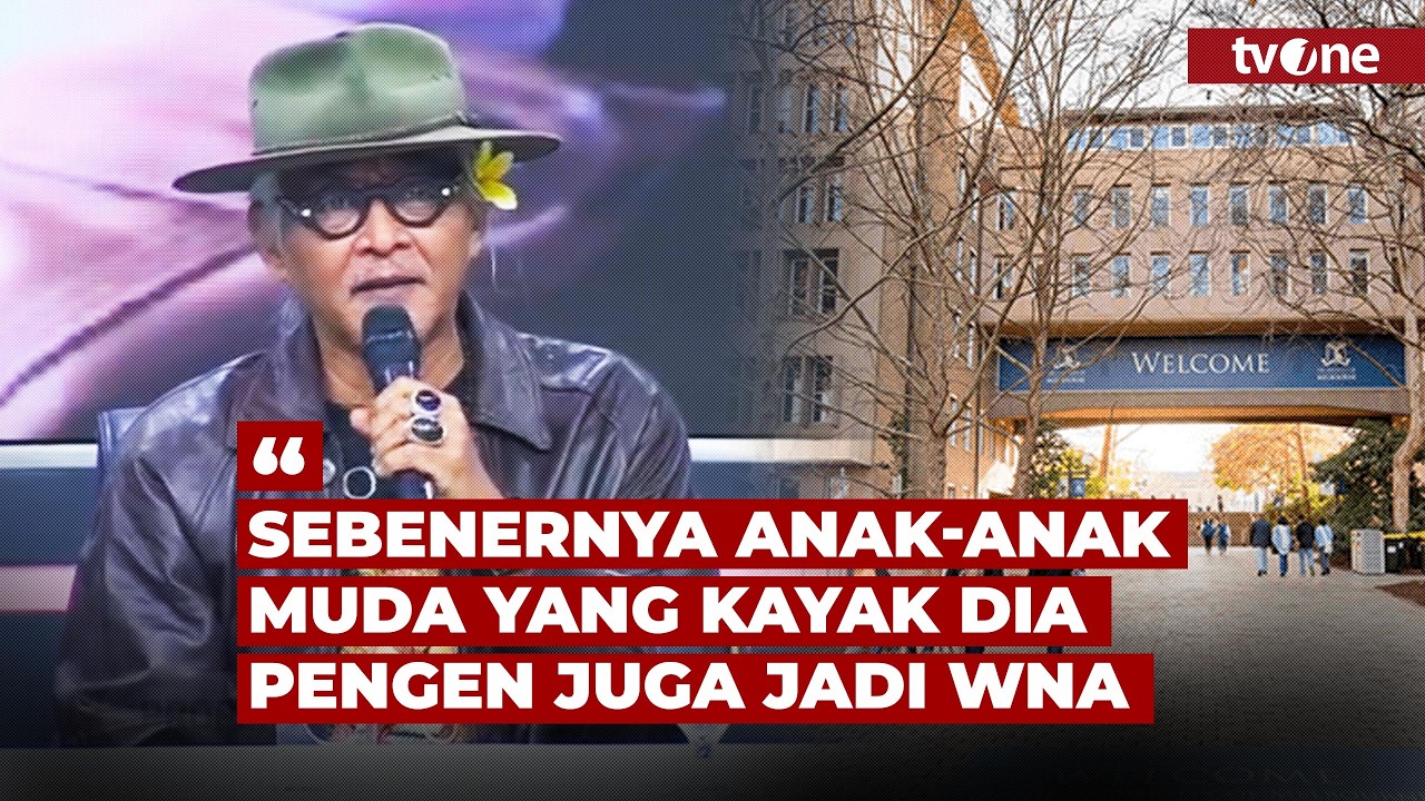Bahas Penerima LPDP yang Viral, Sudjiwo Tejo Sindir Sulitnya Cari Kerja di RI | tvOne