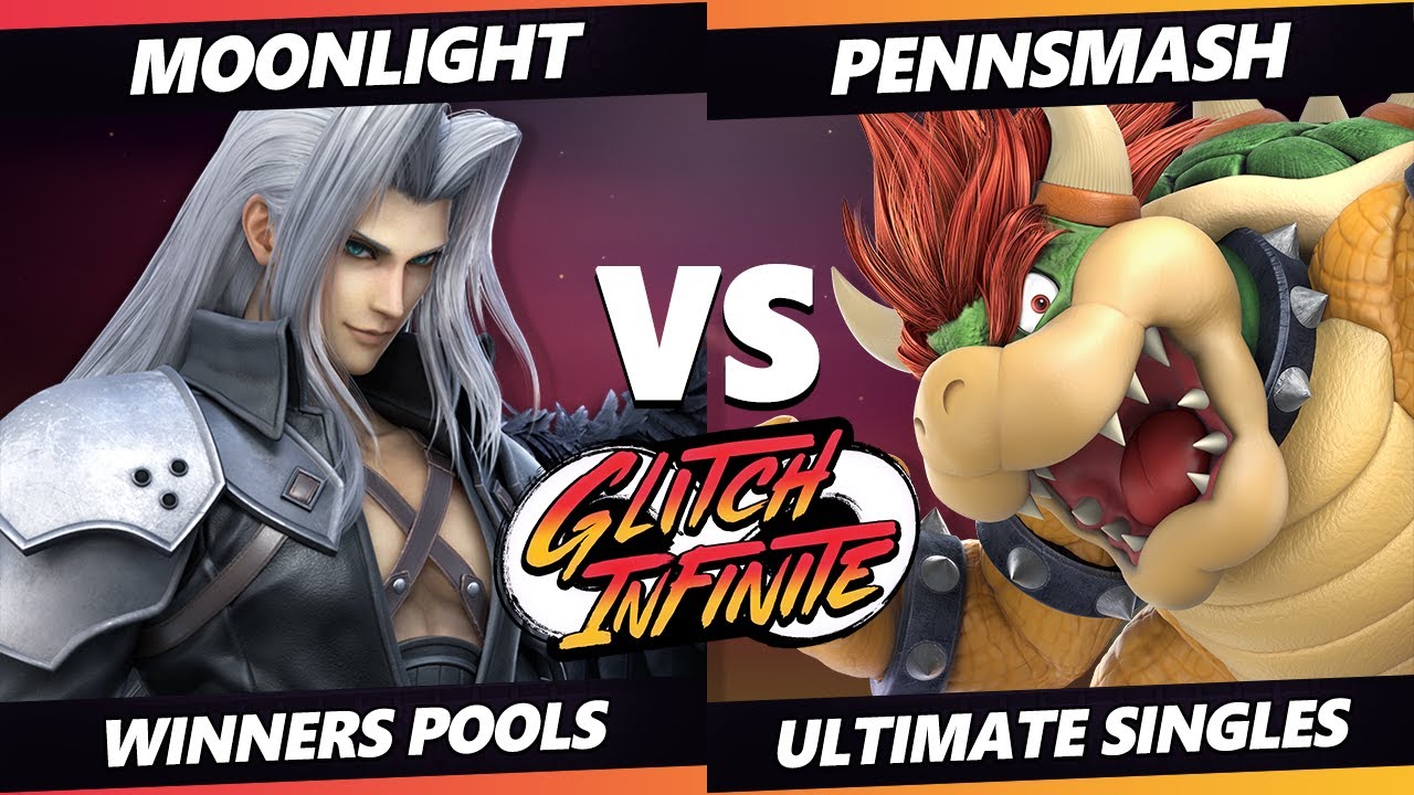 Glitch Infinite - Moonlight (Sephiroth) Vs. PennSmash (Bowser) - SSBU Ultimate Tournament
