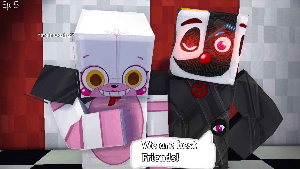 Ennard and Foxy best pals! | Minecraft FNAF Sister location Roleplay