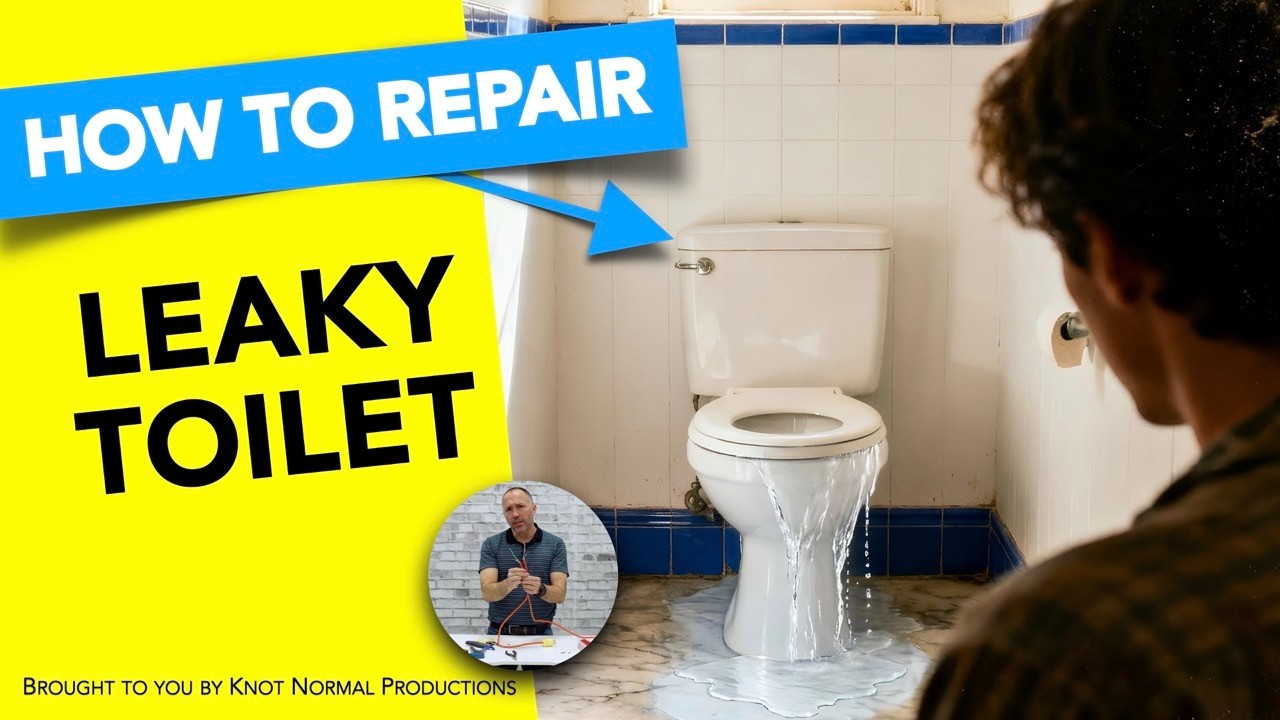 Toilet Leaking? Here’s How to Diagnose and Fix the Problem | DIY with Kevin