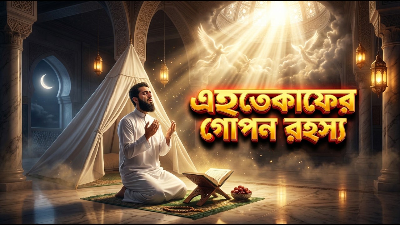 এহতেকাফের গোপন রহস্য 😭 শেষ ১০ রাতে যা ঘটে জানলে কেঁদে ফেলবেন | লাইলাতুল কদর