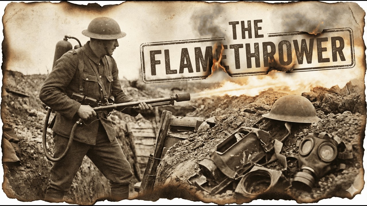 The Flamethrower: A Terrifying Weapon of Close-Quarters Combat | History Documentary