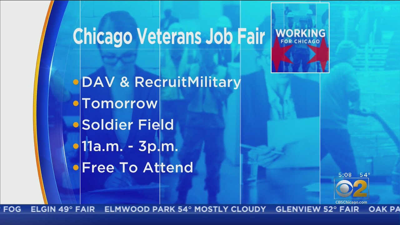 Chicago Veteran Job Fair Being Held At Soldier Field Thursday
