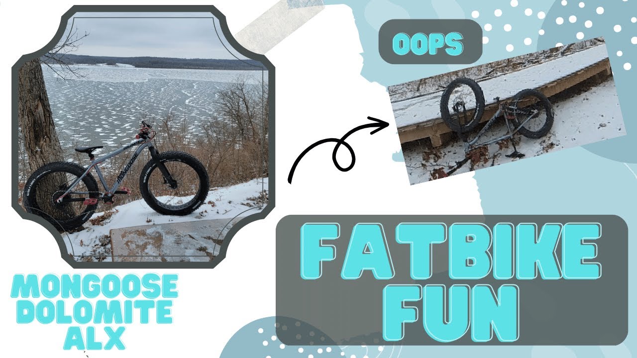 Most Fun I Have Had on a Fat Bike - Mongoose Dolomite ALX
