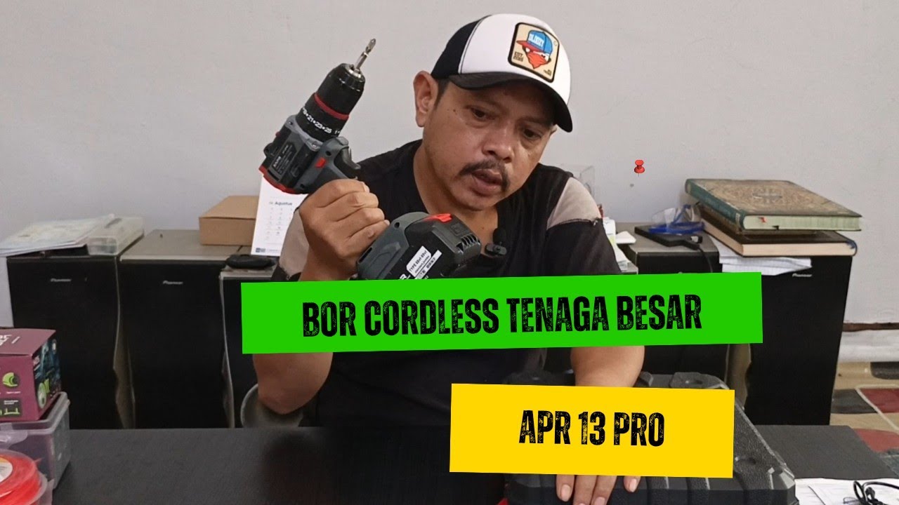 Bor Cordless Tenaga Besar APR 13 Pro