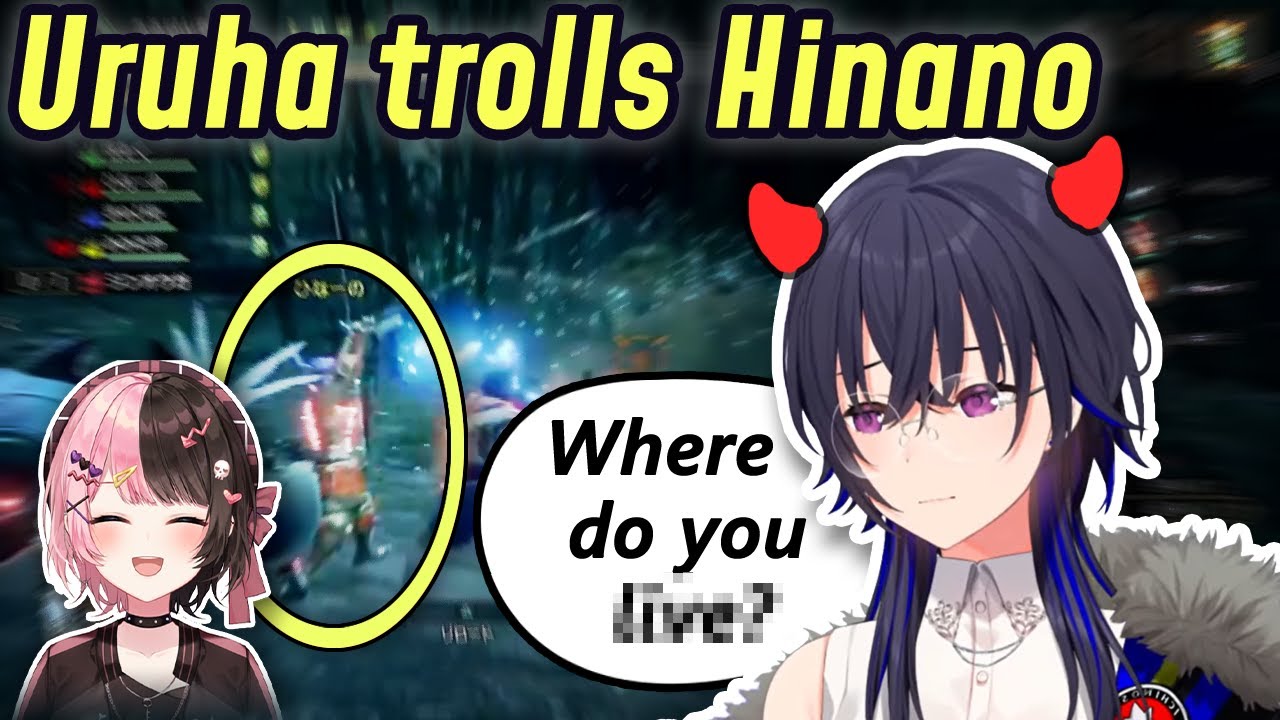 Uruha griefs Hinano and asks an alarming question [Ichinose Uruha/Tachibana Hinano/VSpo] ENG SUB