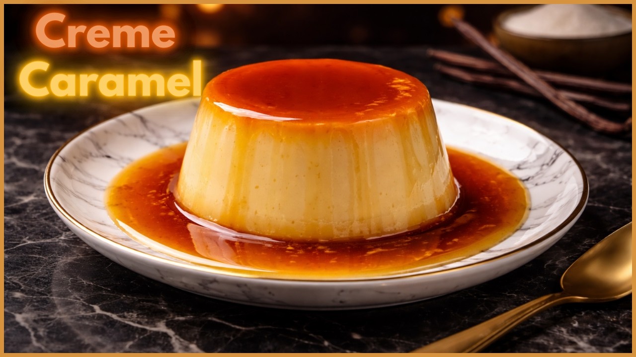 The PERFECT Crème Caramel 🍮 | Silky & Easy! #BassiBite