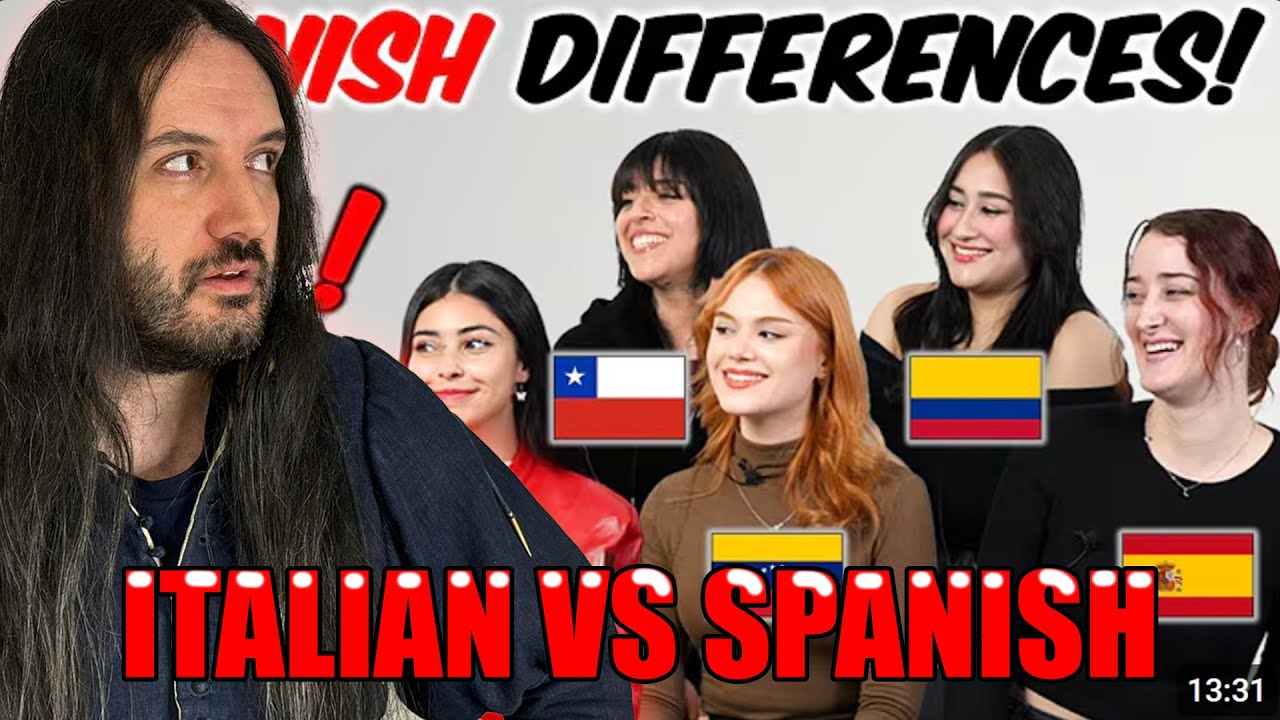 Mexico vs Argentina vs Spain vs Colombia vs Chile Spanish + 1 ITALIAN MAN