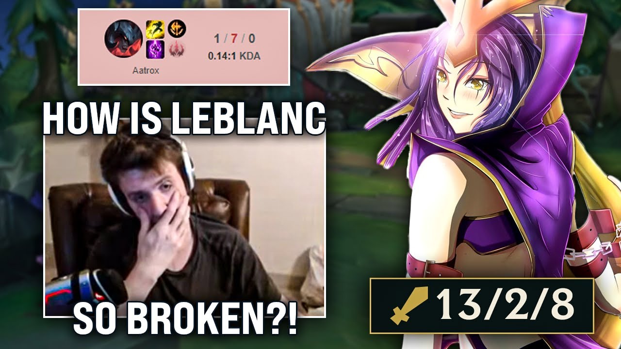 Autofilled Hashinshin meets my Leblanc in the mid lane... he was not happy.