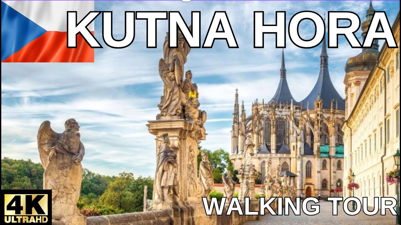 Kutna Hora, Czech Republic 4K - City and Silver Mines Walking Tour