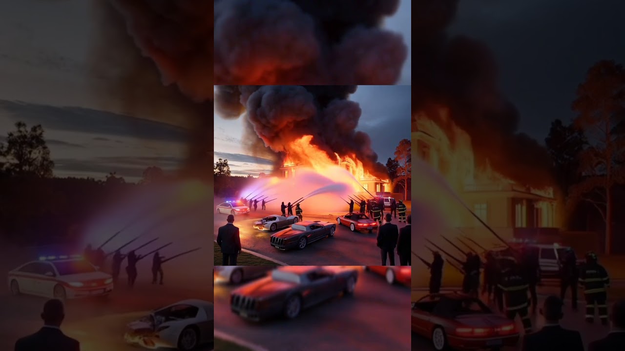 🔥 Huge House Fire Caught on Camera | Firefighter Heroes / Don't forget to leave a comment👇