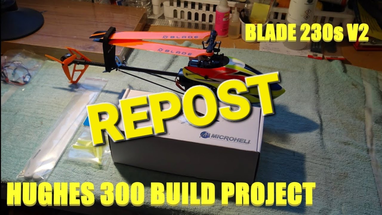 BLADE 230s V2 to SCHWEIZER S300 BUILD PROJECT
