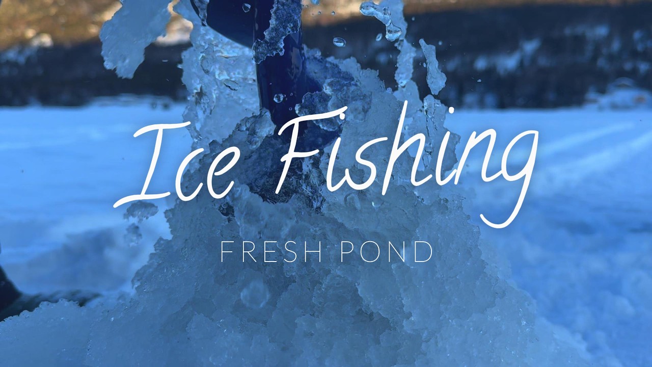 Back Home for Opening Day | Ice Fishing Fresh Pond with the Kids
