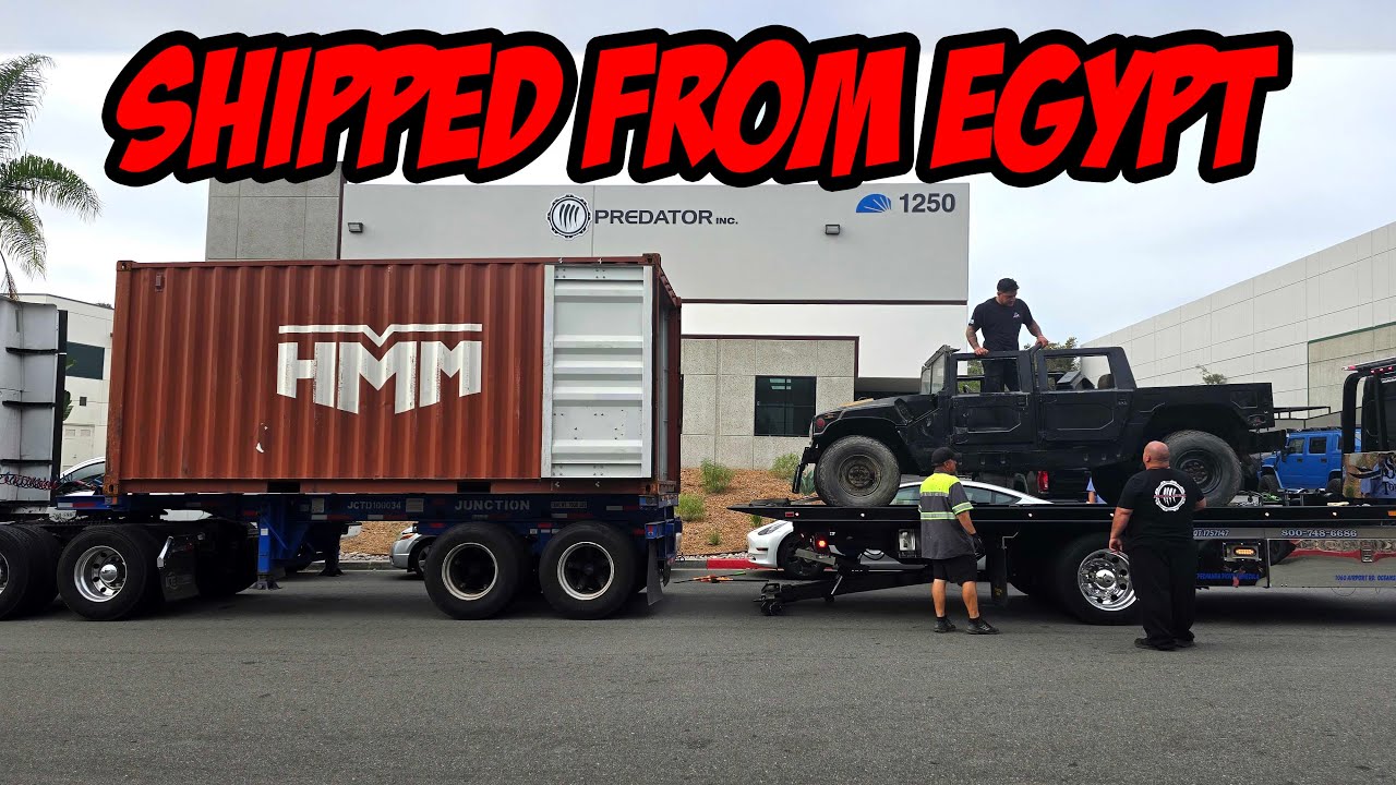15,000 Mile Journey: Hummer H1 from Egypt to California