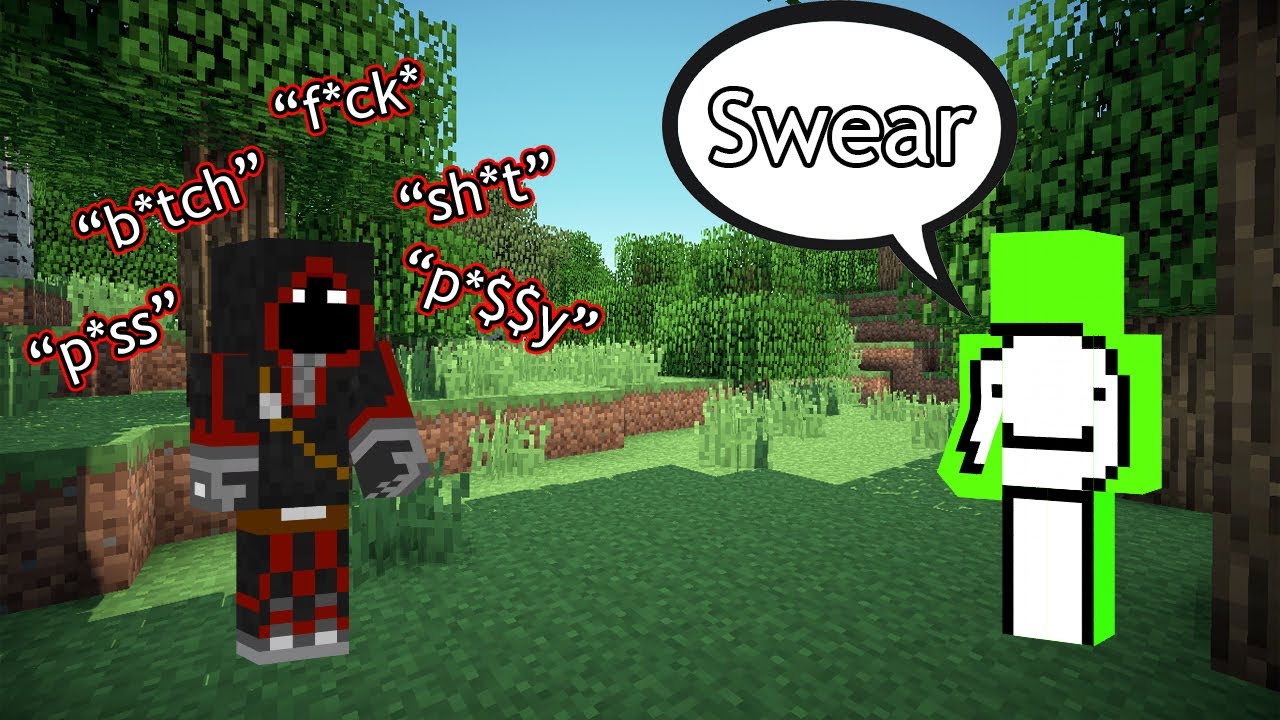 badboyhalo BIGGEST SWEARING compilation on dream smp