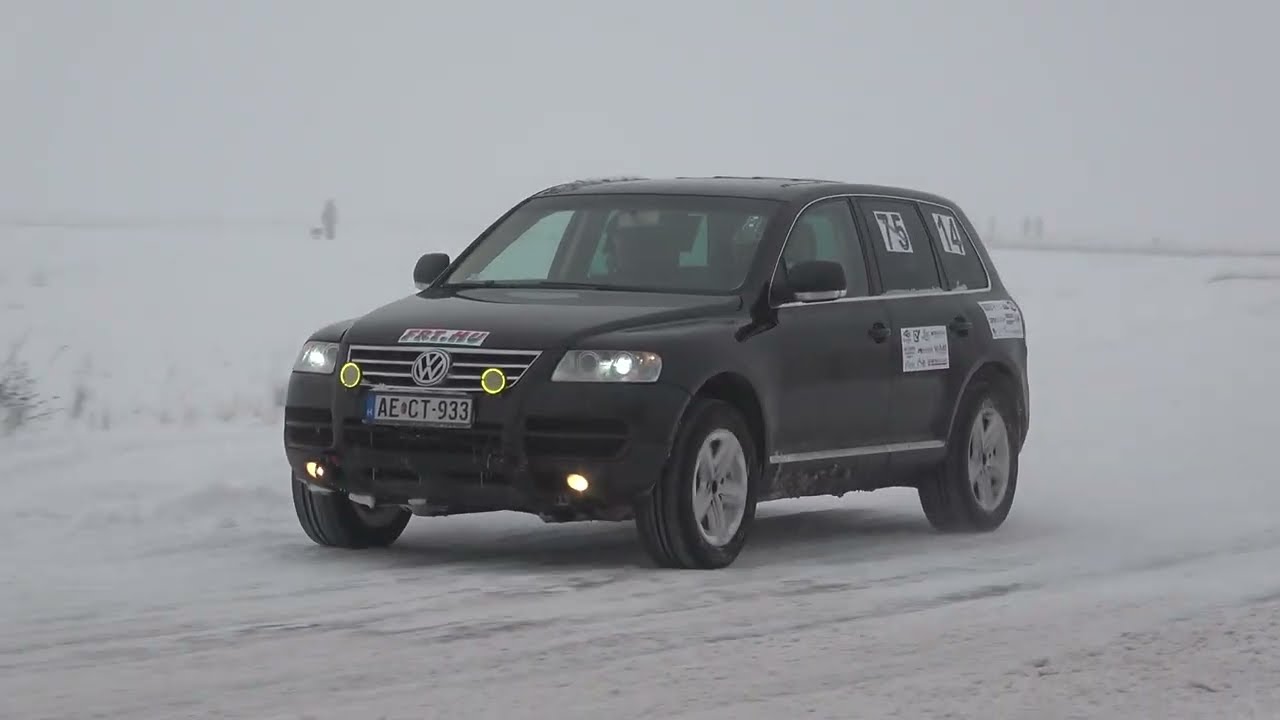 Ifj. Szászi Zoltán-Kökény Ádám #14 (VW Touareg), FRT Kupa, Kalocsa 2026.01.10.