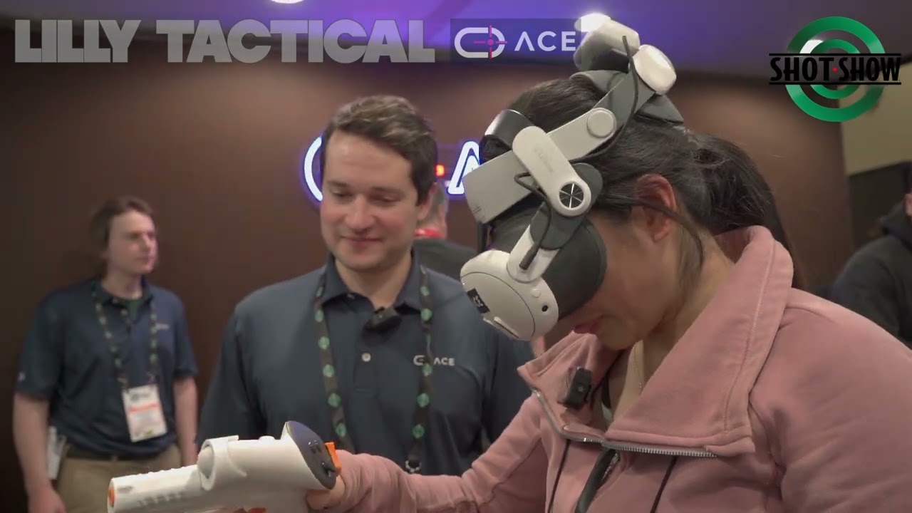 Виртуальная стрельба Lilly Tactical ACE...! Тренируйтесь с VR-стрельбой! #SHOTshow2025