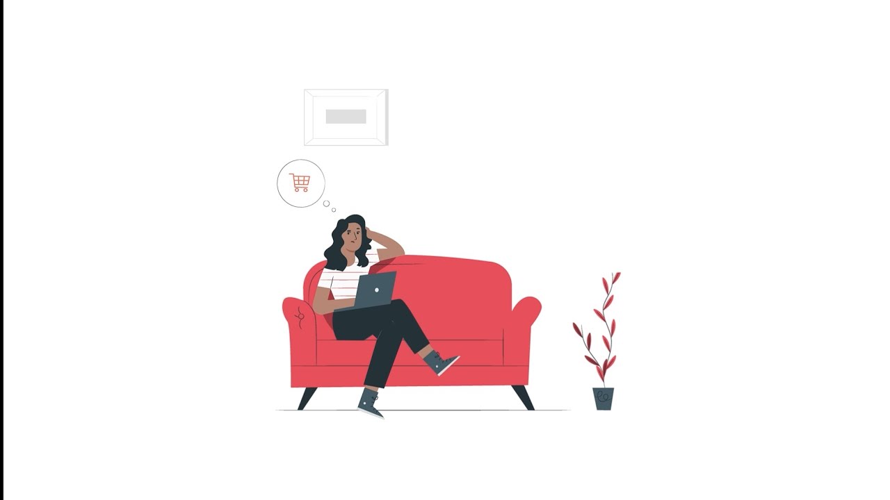 Online Shopping 🛒 | explainer video🎥🔊  | Adobe After Effects 💻
