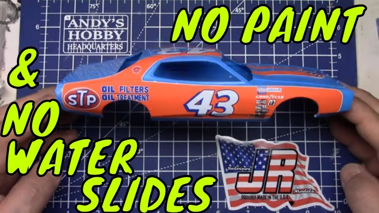 Ep.164 Vinyl Wrap for Model Cars from Salvinos JR Model (Re Uploaded)