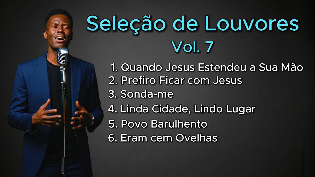 Seleção de Louvores Clássicos Vol 7 – Minutos de Adoração reverente |  @HinosComIA  2025