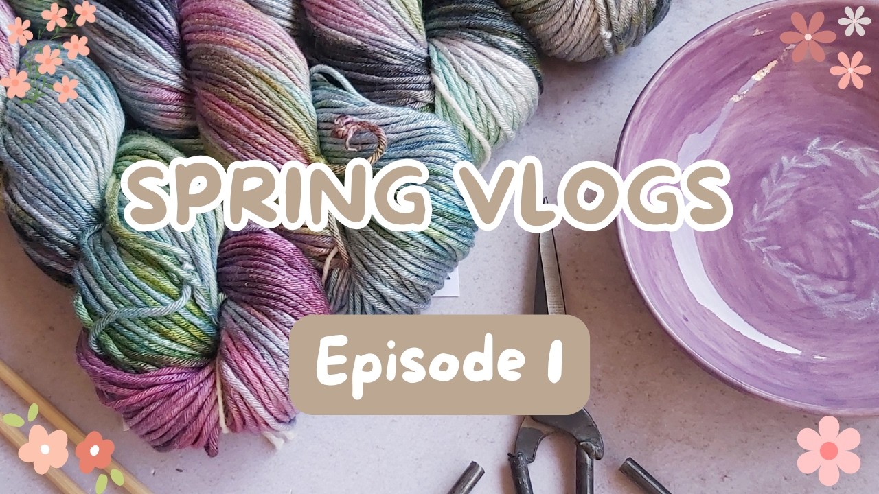 🪺🌸 Ep. 1 - du tricot et un peu de philo ! #vlogtricot